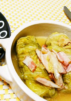 圧力鍋で簡単★コンソメ味のロールキャベツ-レシピのメイン写真