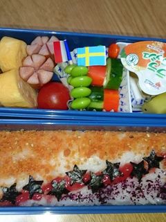 男の子 お弁当 遠足用-レシピのメイン写真
