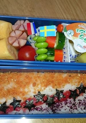 男の子 お弁当 遠足用-レシピのメイン写真