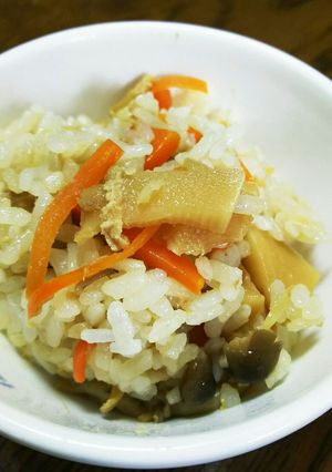 甘めで子どもも大好き 筍混ぜご飯❤-レシピのメイン写真