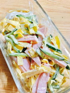 薄焼き卵の春雨サラダ-レシピのメイン写真