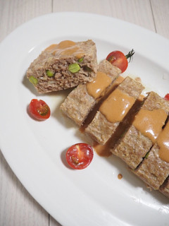 枝豆のミートローフ-レシピのメイン写真