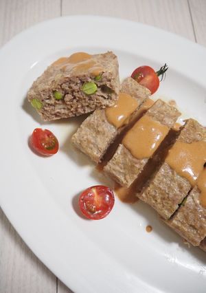 枝豆のミートローフ-レシピのメイン写真