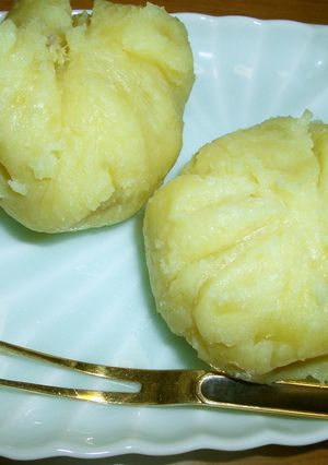 家庭の和菓子：さつまいもの茶巾-レシピのメイン写真
