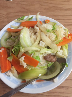 ズボラ飯☆野菜ともちごはん-レシピのメイン写真