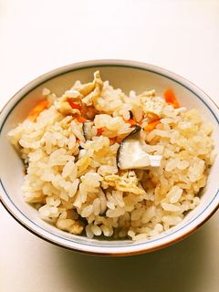 炊き込みご飯(お米1合&炊飯器)-レシピのメイン写真