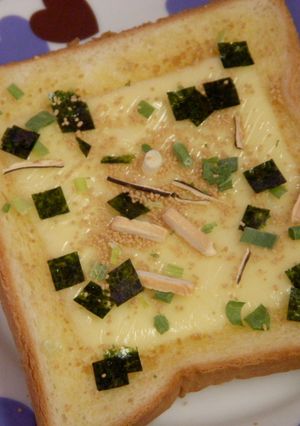 松茸風味！家庭食堂の和風チーズトースト♬-レシピのメイン写真