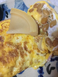 納豆と筍のオムレツ-レシピのメイン写真