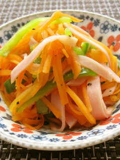 ハムと野菜の温マリネ-レシピのメイン写真