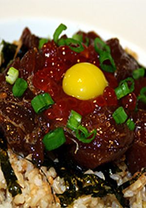 簡単マグロのユッケ丼-レシピのメイン写真