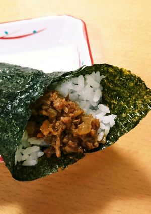 すしのこを使った☆ドライカレー手巻き-レシピのメイン写真