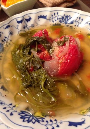 丸ごとトマトのスープ-レシピのメイン写真