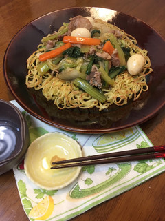 野菜たっぷり!!あんかけ焼きそば-レシピのメイン写真
