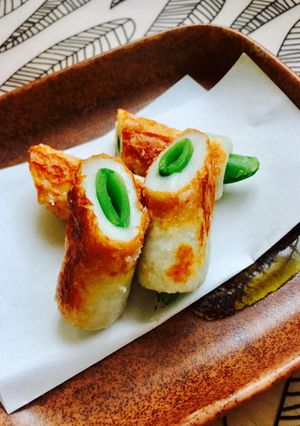 ちくわにスナップえんどう♫さっと焼き-レシピのメイン写真
