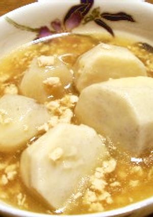 里芋の鶏そぼろ煮-レシピのメイン写真