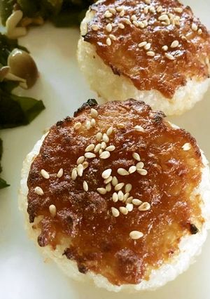 香ばしい甘味噌の焼きおにぎり-レシピのメイン写真