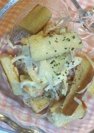 パンの耳とシーチキンのマヨ和え-レシピのメイン写真