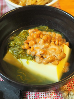 卵豆腐の納豆めかぶ乗せ-レシピのメイン写真