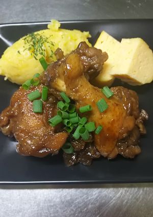 全部入れて煮るだけ♡手羽元の甘辛煮♡-レシピのメイン写真
