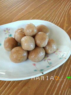 子供のおやつ☆豆腐きなこ団子-レシピのメイン写真