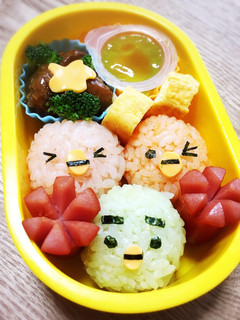 キャラ弁 ピヨばっかり弁当-レシピのメイン写真
