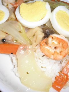 八宝菜で中華丼♪-レシピのメイン写真
