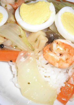 八宝菜で中華丼♪-レシピのメイン写真