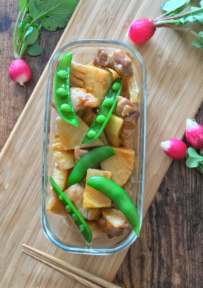 作り置き、たけのこと鶏肉のコクうま煮。-レシピのメイン写真