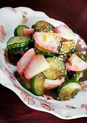 あっといぅ間に胡瓜と蒲鉾の和え物❣-レシピのメイン写真