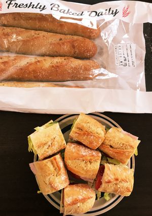 コストコのバケットでＢＬＴ-レシピのメイン写真