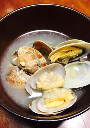 てるばあちゃんのあさりやしじみの味噌汁-レシピのメイン写真