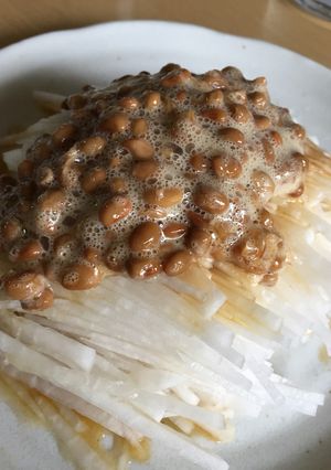 大根の納豆がけ-レシピのメイン写真