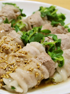 ちょーうま簡単!豆苗豚巻き!-レシピのメイン写真