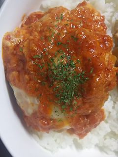 ♡トマトチーズハンバーグ♡-レシピのメイン写真