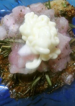 バジルのパン粉 バター焼き 鮭サバなど-レシピのメイン写真