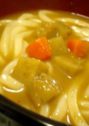 サツマイモのココナツカレーうどん-レシピのメイン写真