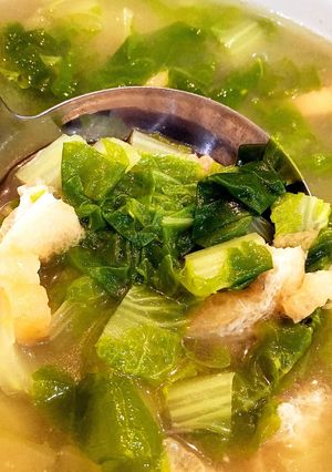 なおの はくさい菜(しろ菜)のお味噌汁-レシピのメイン写真