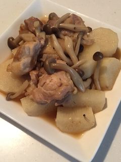 長芋と鶏肉の炒め煮-レシピのメイン写真