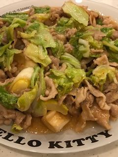 ピーマン抜の回鍋肉?豚肉キャベツ味噌炒め-レシピのメイン写真