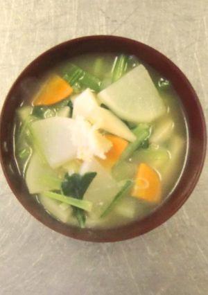 具だくさんの汁物★野菜をいっぱい♪-レシピのメイン写真