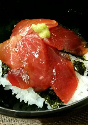 簡単！美味しい！マグロの漬け丼-レシピのメイン写真