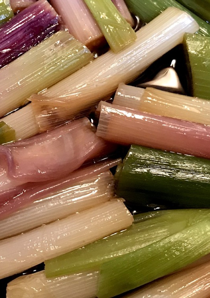 赤ネギ（白ネギ）だけのシンプルとろとろ煮-レシピのメイン写真