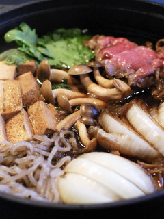 せっかちに!新タマネギの和牛すき煮-レシピのメイン写真