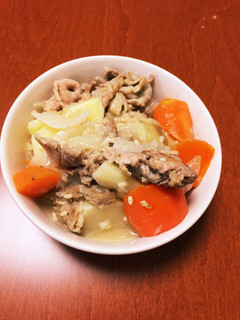 無水鍋と塩麹でとろとろ肉じゃが-レシピのメイン写真
