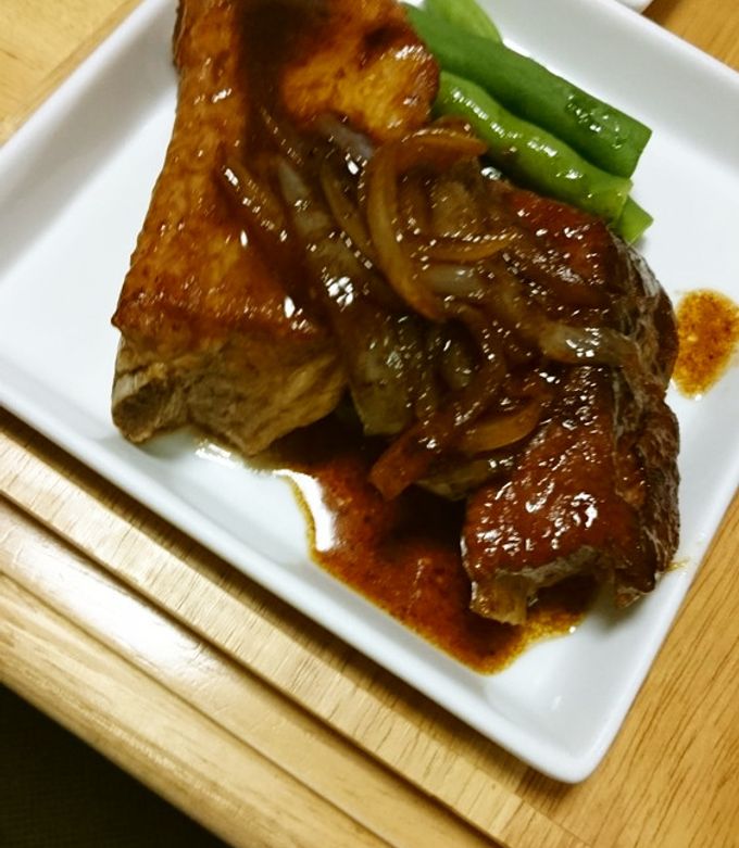 簡単スペアリブの照り焼き-レシピのメイン写真