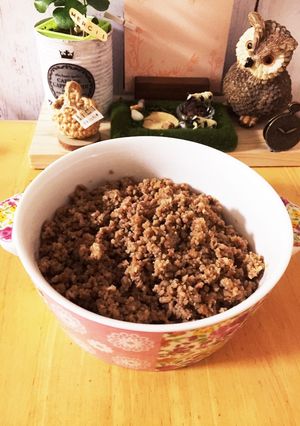 お弁当に簡単！早い！美味しい♪肉そぼろ-レシピのメイン写真