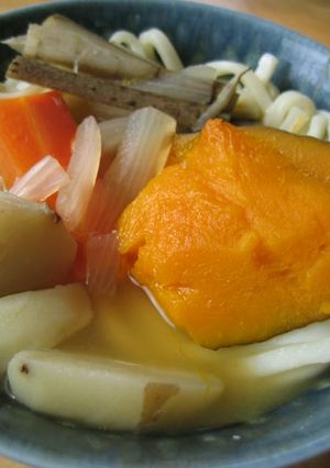ほうとう風 味噌うどん-レシピのメイン写真