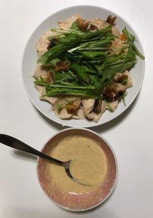 野菜と鶏むねの味噌マヨネーズ掛け-レシピのメイン写真
