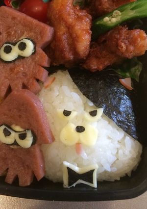 スプラトゥーン キャラ弁-レシピのメイン写真