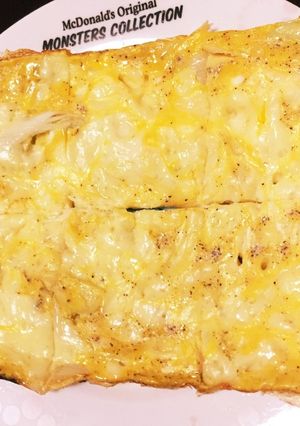 チーズと卵のガレット風焼き-レシピのメイン写真